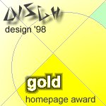 DISCH design '98 homepage award
