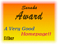Sarah's Silber-Award