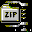 Icon Nr. 6442 (32 x 32 px, 16 Farben): Schraubstock (Zip) (Kategorie Haus und Garten) Schraubstock (Zip)