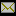 Icon Nr. 7436 (16 x 16 px, 16 Farben): Briefumschlag (Kategorie Büro) Briefumschlag