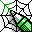 Icon Nr. 7460 (32 x 32 px, 16 Farben): Stift, mit Spinnweben im Hintergrund (WWW) (Kategorie Büro) Stift, mit Spinnweben im Hintergrund (WWW)