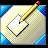 Icon Nr. 7644 (48 x 48 px, 256 Farben): Arbeitsoberfläche (Kategorie Büro) Arbeitsoberfläche