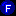 Icon Nr. 7753 (16 x 16 px, 16 Farben): F, in blauem Kreis (Kategorie Buchstaben) F, in blauem Kreis