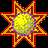 Icon Nr. 7760 (48 x 48 px, 256 Farben): Sonne (Kategorie Comic) Sonne