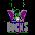 Icon Nr. 7825 (32 x 32 px, 16 Farben): Grab (Kategorie Haus und Garten) Grab