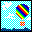 Icon Nr. 7872 (32 x 32 px, 16 Farben): Ballon (Kategorie Spiel, Freizeit und Sport) Ballon