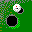 Icon Nr. 7896 (32 x 32 px, 16 Farben): Golf-Loch (Kategorie Spiel, Freizeit und Sport) Golf-Loch