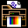 Icon Nr. 20933 (32 x 32 px, 256 Farben): System Style Mac Brown 2 - Printmonitor (Kategorie System-Style-Sets) System Style Mac Brown 2 - Printmonitor