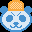 Icon Nr. 21693 (32 x 32 px, 256 Farben): System Style Panda Bear - Dust (Kategorie System-Style-Sets) System Style Panda Bear - Dust