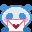 Icon Nr. 21697 (32 x 32 px, 256 Farben): System Style Panda Bear - Jusin (Kategorie System-Style-Sets) System Style Panda Bear - Jusin