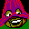 Icon Nr. 23422 (32 x 32 px, 16 Farben): Dumb Donald (Kategorie Comic) Dumb Donald