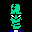 Icon Nr. 23460 (32 x 32 px, 256 Farben): Frankenstein (Kategorie Comic) Frankenstein