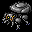 Icon Nr. 23478 (32 x 32 px, 256 Farben): Fuchikoma Gray (Kategorie Comic) Fuchikoma Gray