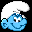 Icon Nr. 24509 (32 x 32 px, 256 Farben): Die Schlümpfe (Kategorie Comic) Die Schlümpfe
