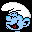 Icon Nr. 24553 (32 x 32 px, 256 Farben): Die Schlümpfe (Kategorie Comic) Die Schlümpfe