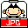 Icon Nr. 27510 (32 x 32 px, 256 Farben): The Filetype Devil - Jpeg (Kategorie Comic) The Filetype Devil - Jpeg