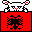 Icon Nr. 27564 (32 x 32 px, 256 Farben): Flagge Albania (Kategorie Länder und Flaggen) Flagge Albania