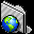 Icon Nr. 29983 (32 x 32 px, 256 Farben): System Style Mac Striped - Folder International Scripts (Kategorie System-Style-Sets) System Style Mac Striped - Folder International Scripts