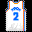 Icon Nr. 32216 (32 x 32 px, 256 Farben): Trikot (Kategorie Spiel, Freizeit und Sport) Trikot