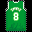 Icon Nr. 32258 (32 x 32 px, 256 Farben): Trikot (Kategorie Spiel, Freizeit und Sport) Trikot