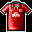 Icon Nr. 32802 (32 x 32 px, 256 Farben): Trikot (Kategorie Spiel, Freizeit und Sport) Trikot