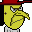 Icon Nr. 35427 (32 x 32 px, 16 Farben): Peanuts, Snoopy und Co. (Kategorie Comic) Peanuts, Snoopy und Co.