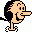 Icon Nr. 35452 (32 x 32 px, 16 Farben): Popeye und Co. (Kategorie Comic) Popeye und Co.