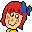 Icon Nr. 35487 (32 x 32 px, 16 Farben): School Cartoon (Kategorie Comic) School Cartoon
