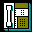 Icon Nr. 35765 (32 x 32 px, 16 Farben): Telefon (Kategorie Büro) Telefon