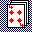 Icon Nr. 38839 (32 x 32 px, 16 Farben): Kartenspiel (Kategorie Spiel, Freizeit und Sport) Kartenspiel