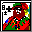 Icon Nr. 38854 (32 x 32 px, 16 Farben): Kartenspiel (Kategorie Spiel, Freizeit und Sport) Kartenspiel