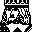 Icon Nr. 38861 (32 x 32 px, 16 Farben): Kartenspiel (Kategorie Spiel, Freizeit und Sport) Kartenspiel
