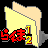 Icon Nr. 40524 (48 x 48 px, 256 Farben): Ordner, pastellgelb, Ranma Folder (Kategorie Ordner und Hängemappen) Ordner, pastellgelb, Ranma Folder