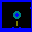 Icon Nr. 40599 (32 x 32 px, 16 Farben): Diskette (Kategorie Computer) Diskette