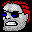 Icon Nr. 41325 (32 x 32 px, 16 Farben): Coolguy (Kategorie Comic) Coolguy