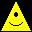 Icon Nr. 41383 (32 x 32 px, 16 Farben): Smiley, Mutant (Kategorie Comic) Smiley, Mutant
