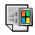 Icon Nr. 44479 (32 x 32 px, 256 Farben): System Style Triangle - windows file (Kategorie System-Style-Sets) System Style Triangle - windows file