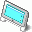 Icon Nr. 44494 (32 x 32 px, 256 Farben): Apple mac g4 display (Kategorie Computer) Apple mac g4 display