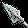 Icon Nr. 45008 (32 x 32 px, 16 Farben): Pfeil (Kategorie Formen, Figuren und Symbole) Pfeil