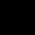 Icon Nr. 45097 (32 x 32 px, 2 Farben): Sternzeichen, schwarz-weiss (Kategorie Astrologie) Sternzeichen, schwarz-weiss