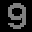 Icon Nr. 45722 (32 x 32 px, 16 Farben): 9 (Kategorie Zahlen und Sonderzeichen) 9