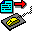Icon Nr. 47405 (32 x 32 px, 16 Farben): Mouse (Kategorie Computer) Mouse