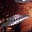 Icon Nr. 48566 (32 x 32 px, 256 Farben): Raumschiff (Kategorie Fantasy und SciFi) Raumschiff