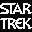 Icon Nr. 48598 (32 x 32 px, 16 Farben): Star Trek Logo (Kategorie Fantasy und SciFi) Star Trek Logo