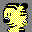 Icon Nr. 49116 (32 x 32 px, 16 Farben): Garfield (Kategorie Comic) Garfield
