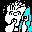 Icon Nr. 49177 (32 x 32 px, 16 Farben): The Peanuts - Linus (Kategorie Comic) The Peanuts - Linus