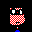 Icon Nr. 49184 (32 x 32 px, 16 Farben): The Peanuts - Marcie (Kategorie Comic) The Peanuts - Marcie