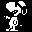 Icon Nr. 49205 (32 x 32 px, 16 Farben): The Peanuts - Snoopy (Kategorie Comic) The Peanuts - Snoopy