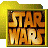 Icon Nr. 50128 (48 x 48 px, 256 Farben): Star Wars (Kategorie Film und TV) Star Wars