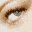 Icon Nr. 52967 (32 x 32 px, 16 Farben): Auge (Kategorie Menschen, Schule und Beruf) Auge